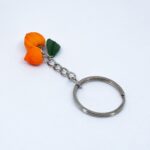 Брелок физалисы с листиком (Бижутерия)