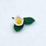 Брошь ландыш с листиками (Бижутерия)