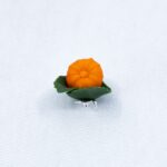 Брошь физалис с листиками (Бижутерия)