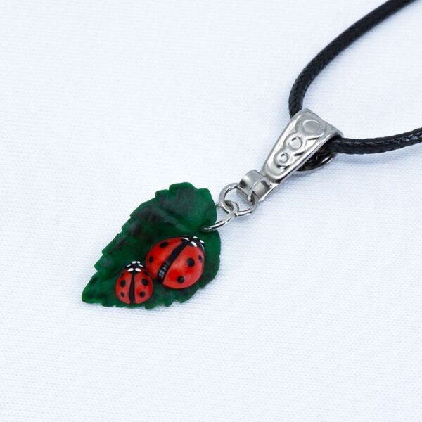 Подвеска божьи коровки красные (Бижутерия)