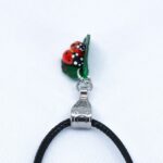 Подвеска божьи коровки красно-золотые (Бижутерия)