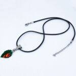 Подвеска божьи коровки красно-золотые (Бижутерия)