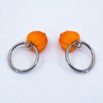 Серьги конго физалисы 20 мм (Бижутерия)