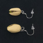 Серьги фисташки, швензы крючки (Бижутерия)