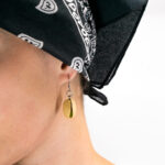 Серьги фисташки, швензы крючки (Бижутерия)