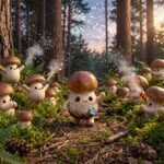 Фигурка белый гриб маленький мальчик эпический
